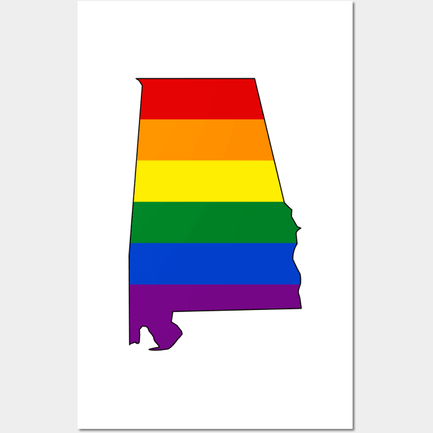 Alabama Pride! Wall Art by somekindofguru